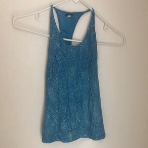 Formula X tank top blue tie dye  size small